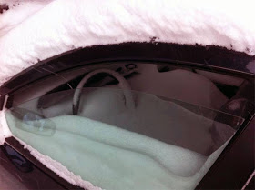 se mete la nieve dentro del coche