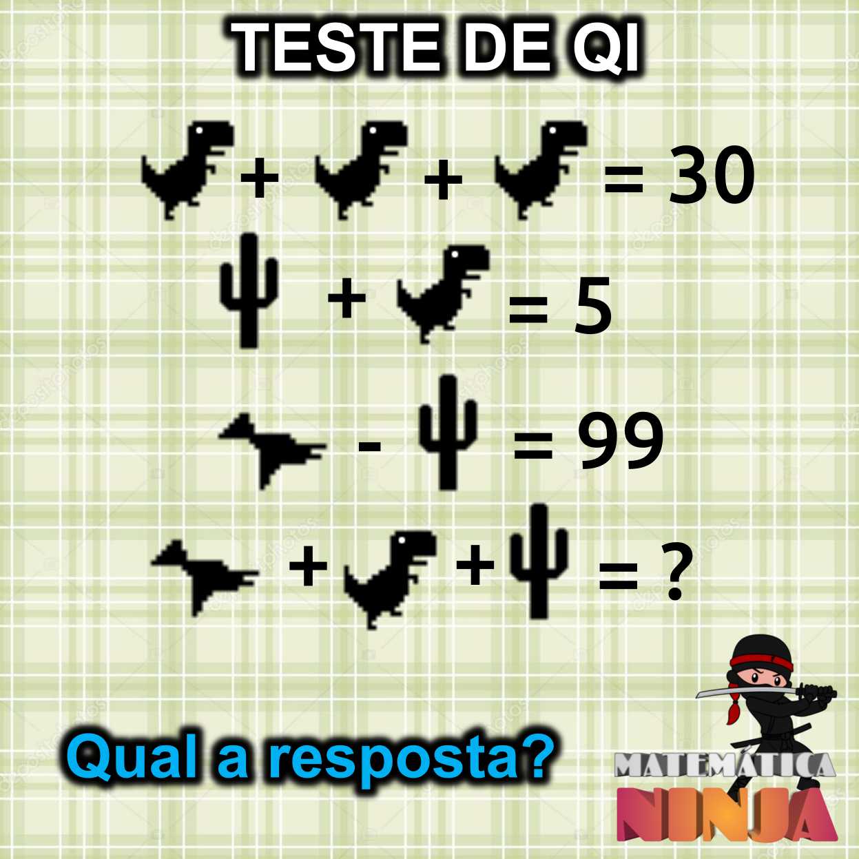 Teste de QI: Sistema Matemático Pré-histórico