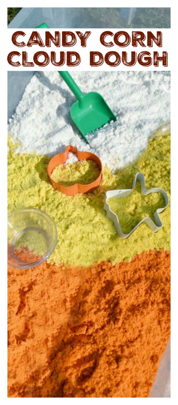 Candy Corn Cloud Dough Recipe Growing A Jeweled Rose