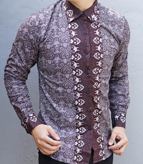Model Kemeja Batik Pria Lengan Panjang Eksklusif