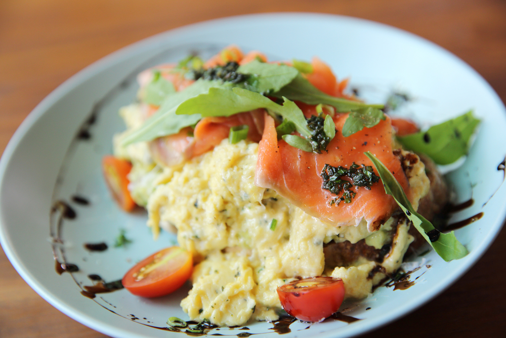 Smoked Salmon Scrambled Eggs with Dill ~ Easy Keto Recipes