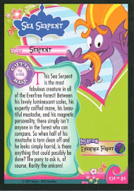 My Little Pony Sea Serpent Series 1 Trading Card