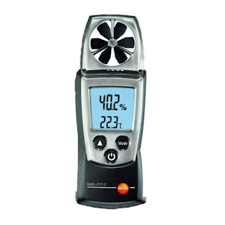 Jual Compact Vane Anemometer (+Humidity) Testo 410-2