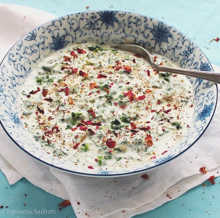 Turmeric & Saffron: Mast-o-Khiar - Persian Yogurt and Cucumber Dip Turmeric & Saffron: Mast-o-Khiar - Persian Yogurt and Cucumber Dip