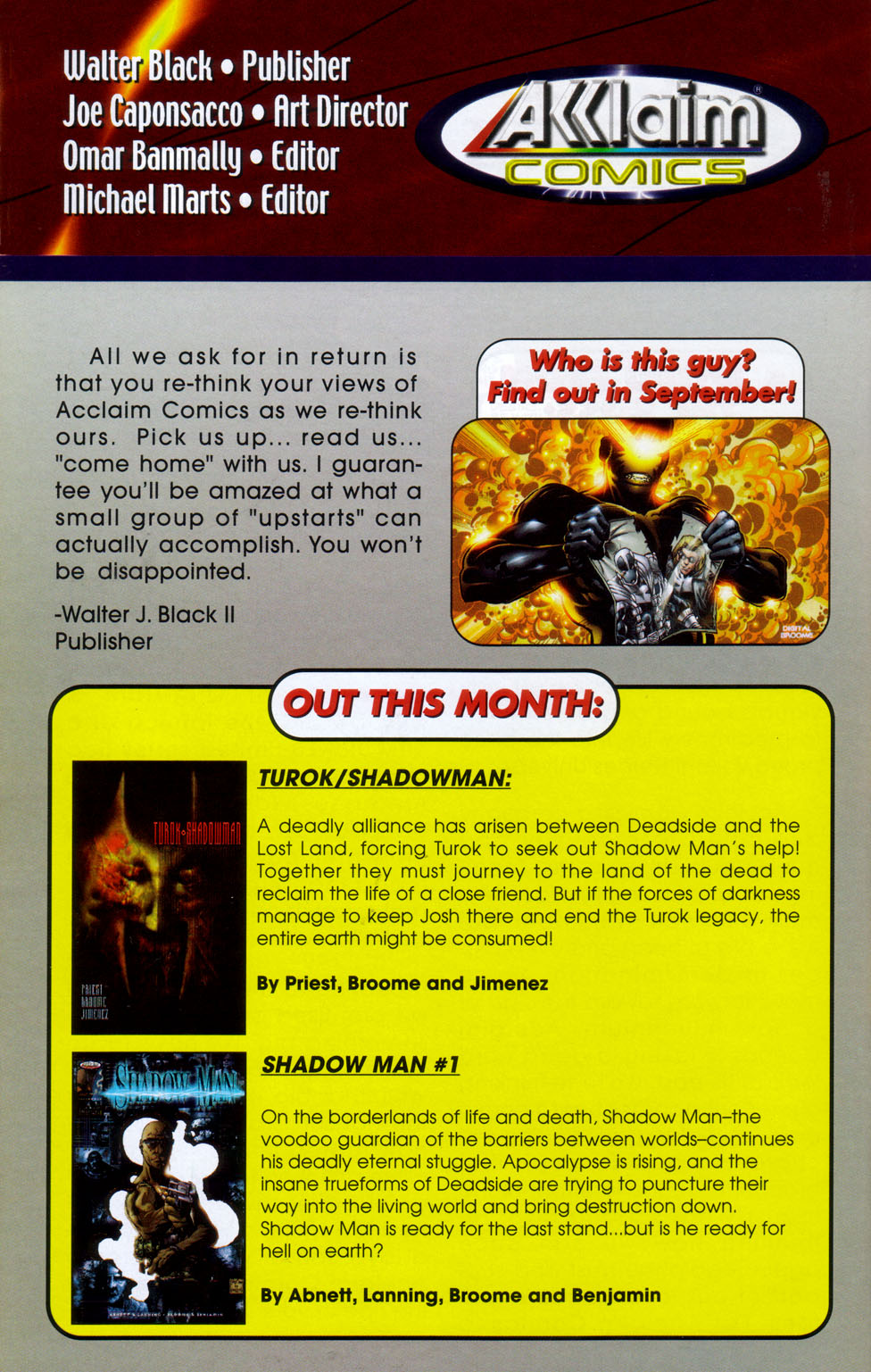 Read online Turok/Shadowman comic -  Issue # Full - 46