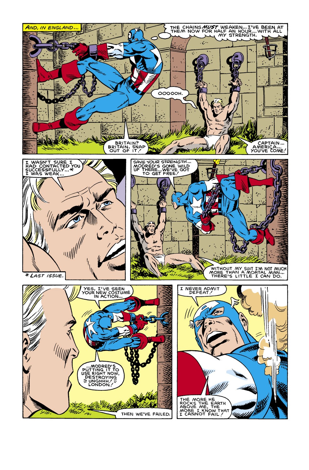 Captain America (1968) Issue #306 #234 - English 7