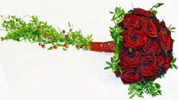 Bouquets y Ramos de Bodas Color Rojo, parte 6