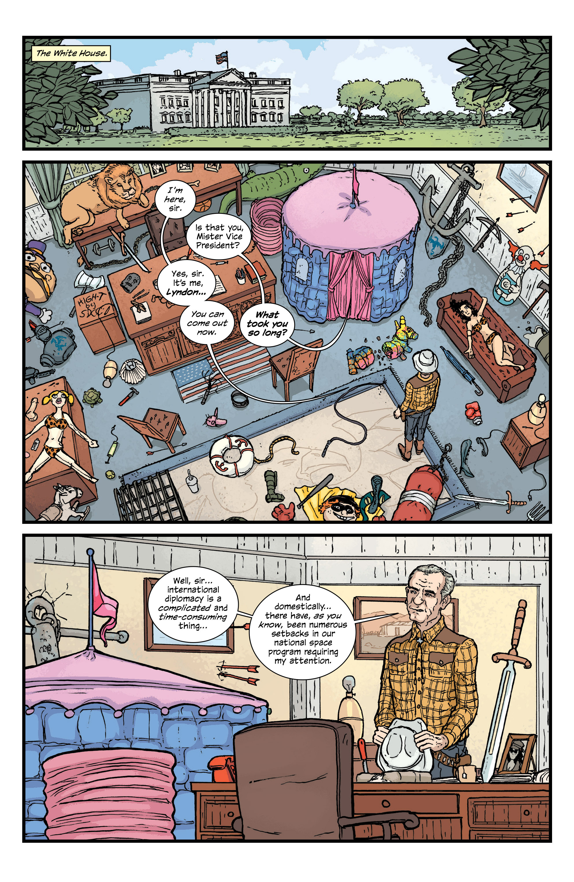 Read online The Manhattan Projects comic -  Issue #23 - 3