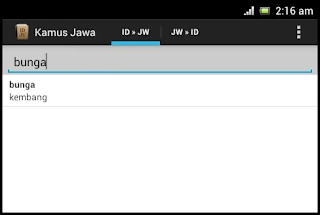Download Kamus Jawa aplikasi kamus digital Indonesia