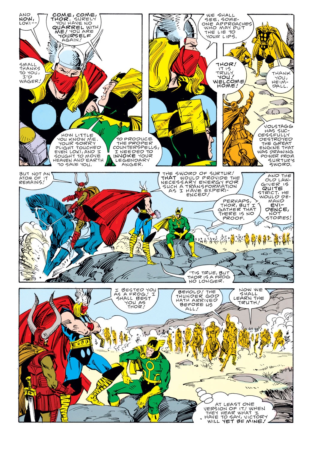 Read online Thor (1966) comic -  Issue #366 - 20