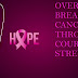 OVERCOME BREAST CANCER THROUGH COURAGE AND STRENGTH