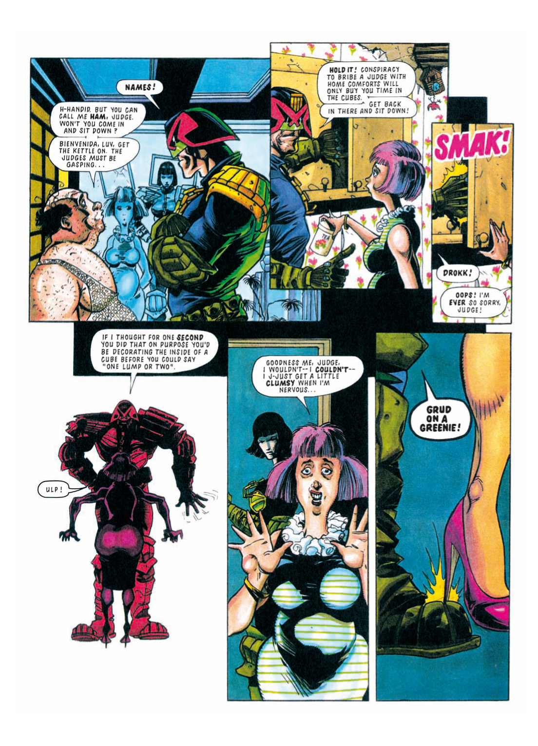 Read online Judge Dredd: The Complete Case Files comic -  Issue # TPB 21 - 7