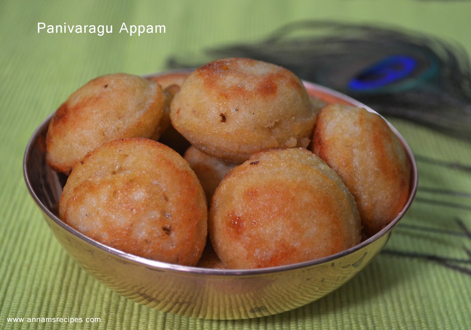 Panivaragu (Proso Millet) Appam Annam's Recipes