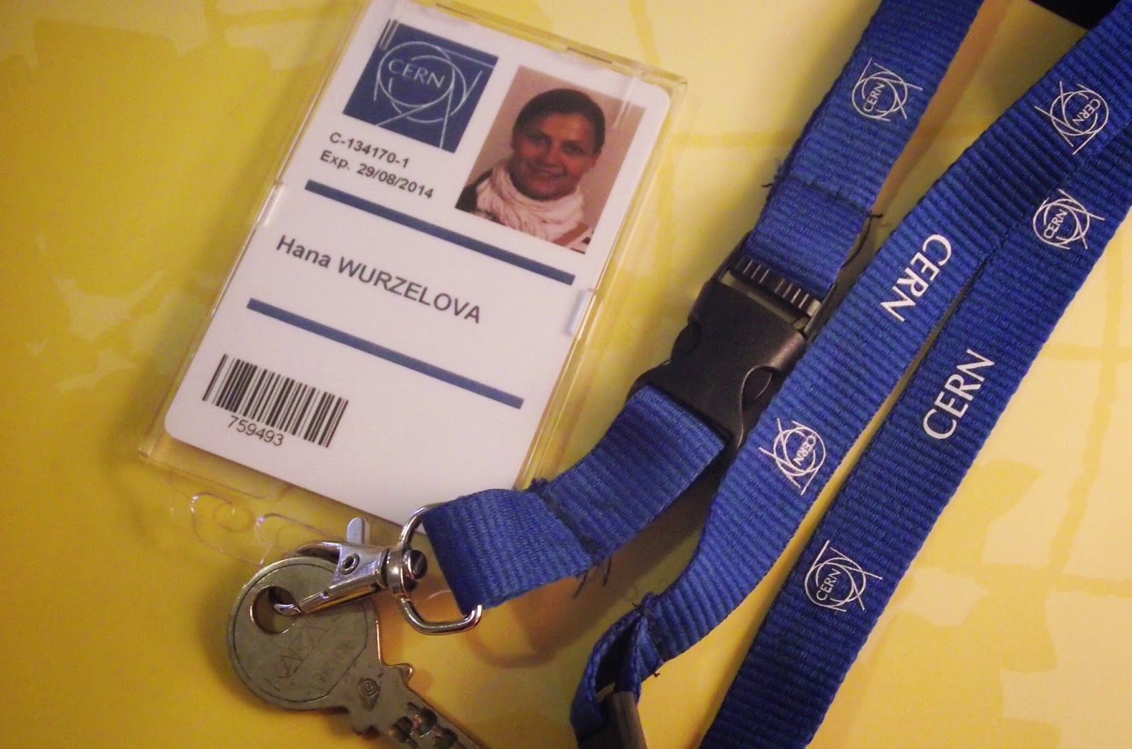 Hana at CERN How I Got My CERN Card