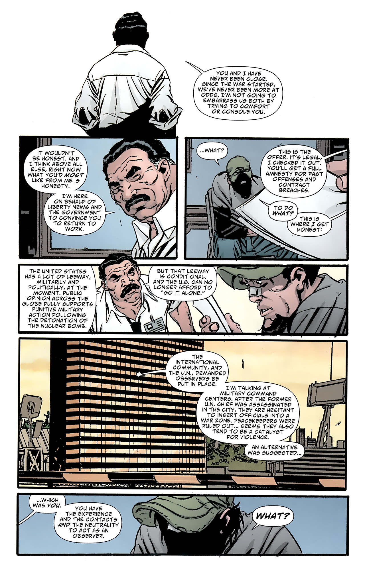 Read online DMZ (2006) comic -  Issue #54 - 14