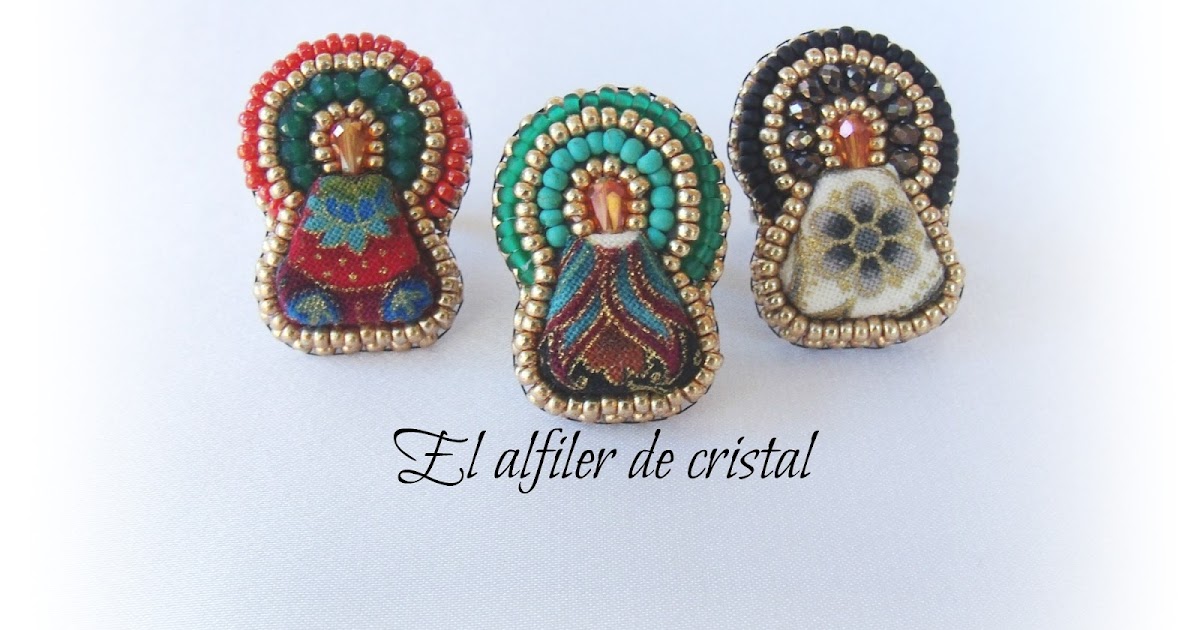 El alfiler de cristal Anillo Virgen del Pilar