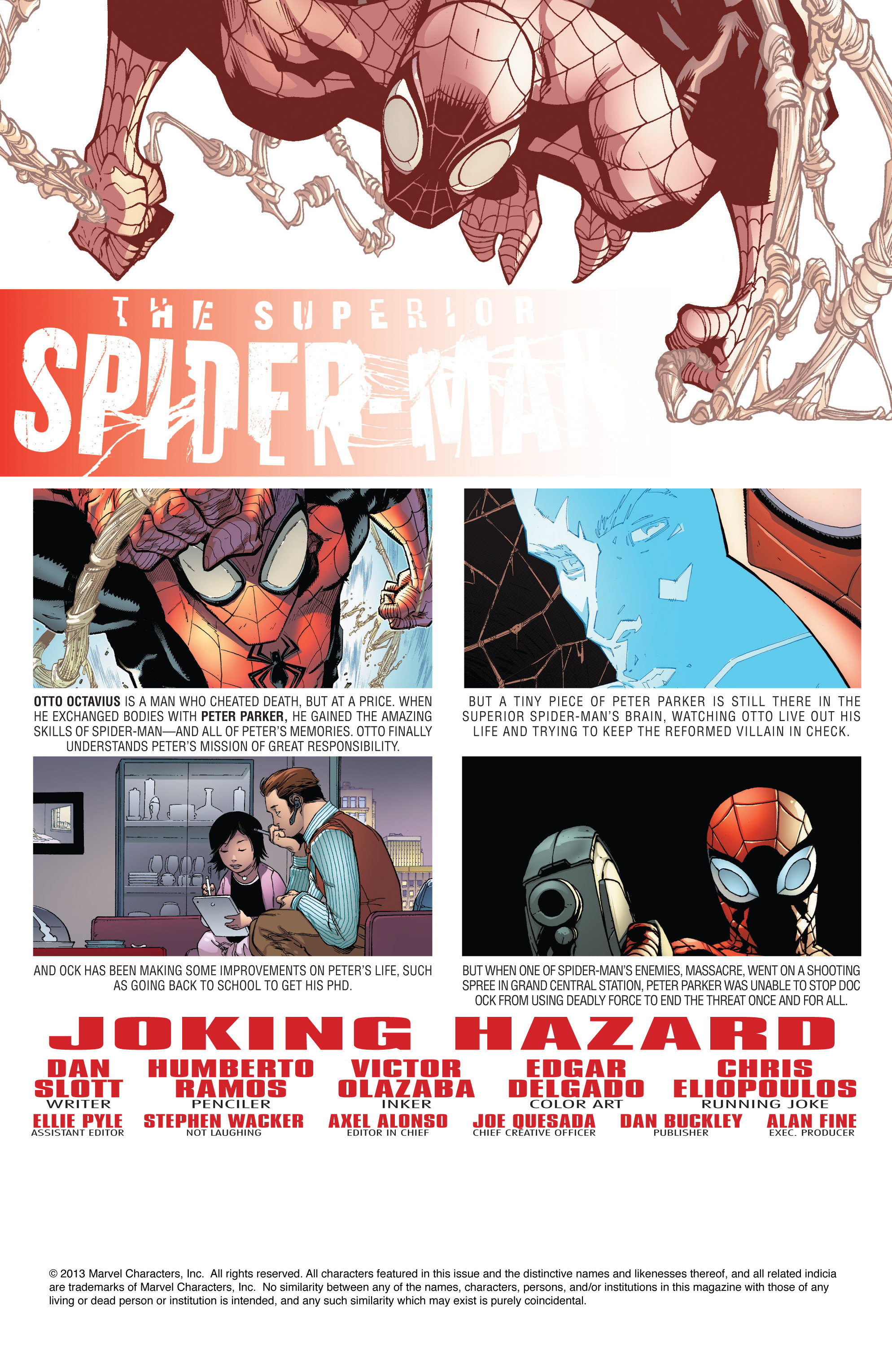 Read online Superior Spider-Man comic -  Issue #6 - 2