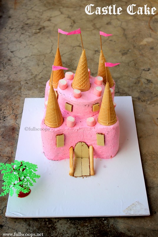 How To Make A Castle Cake Full Scoops A Food Blog With Easy