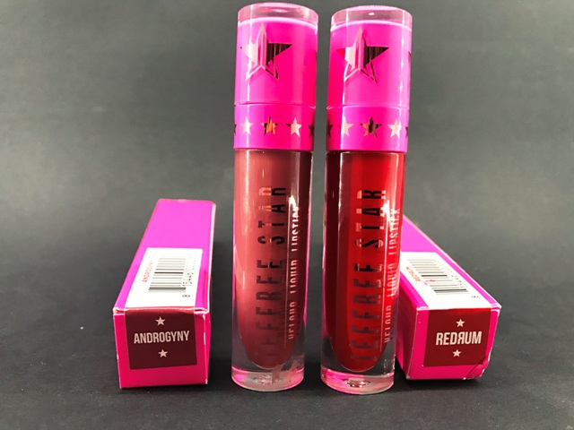 Jeffree Star Cosmetics | Velour Liquid Lipstick | Androgyny & RedRum