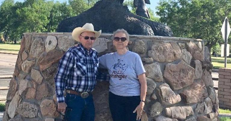 Chris Navarro Studio Blog: Lane Frost's parents Clyde and Elsie Frost
