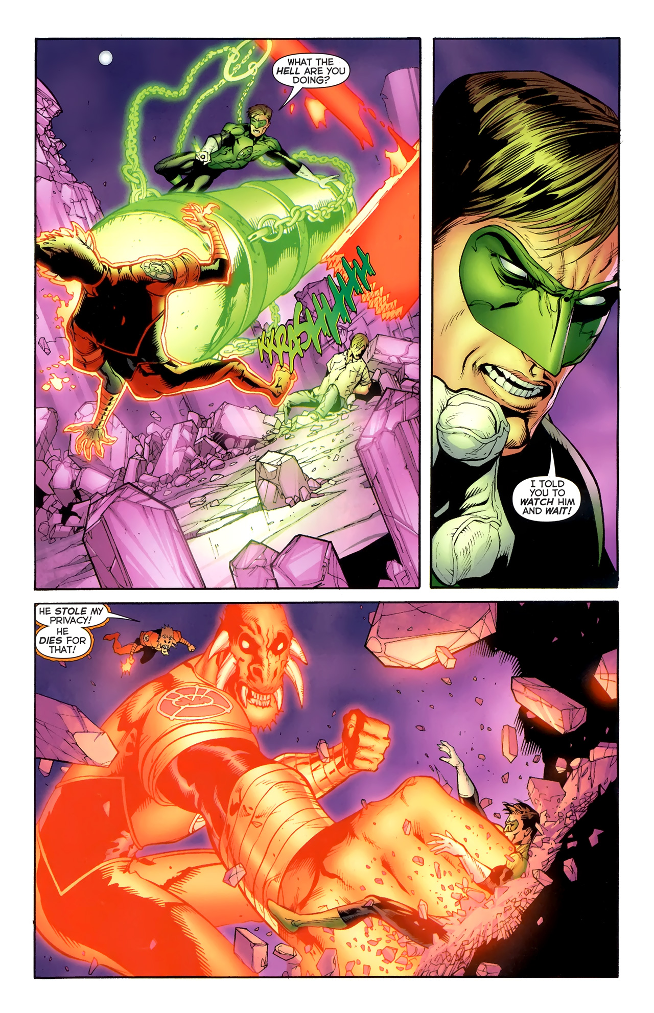Read online Green Lantern (2005) comic -  Issue #58 - 17