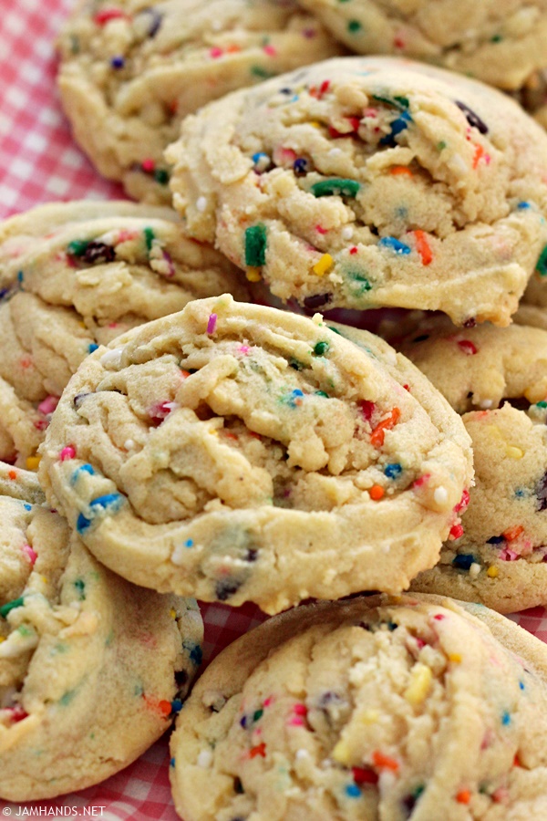 Soft Sprinkle Pudding Cookies