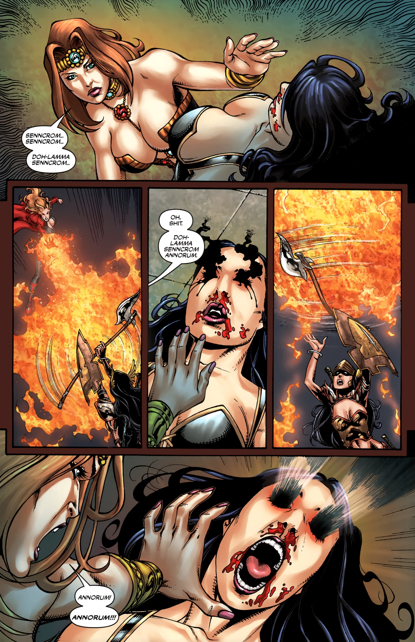 Read online War Goddess comic -  Issue #3 - 23
