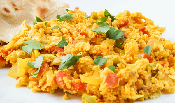 Spicy Scrambled Eggs Recipe