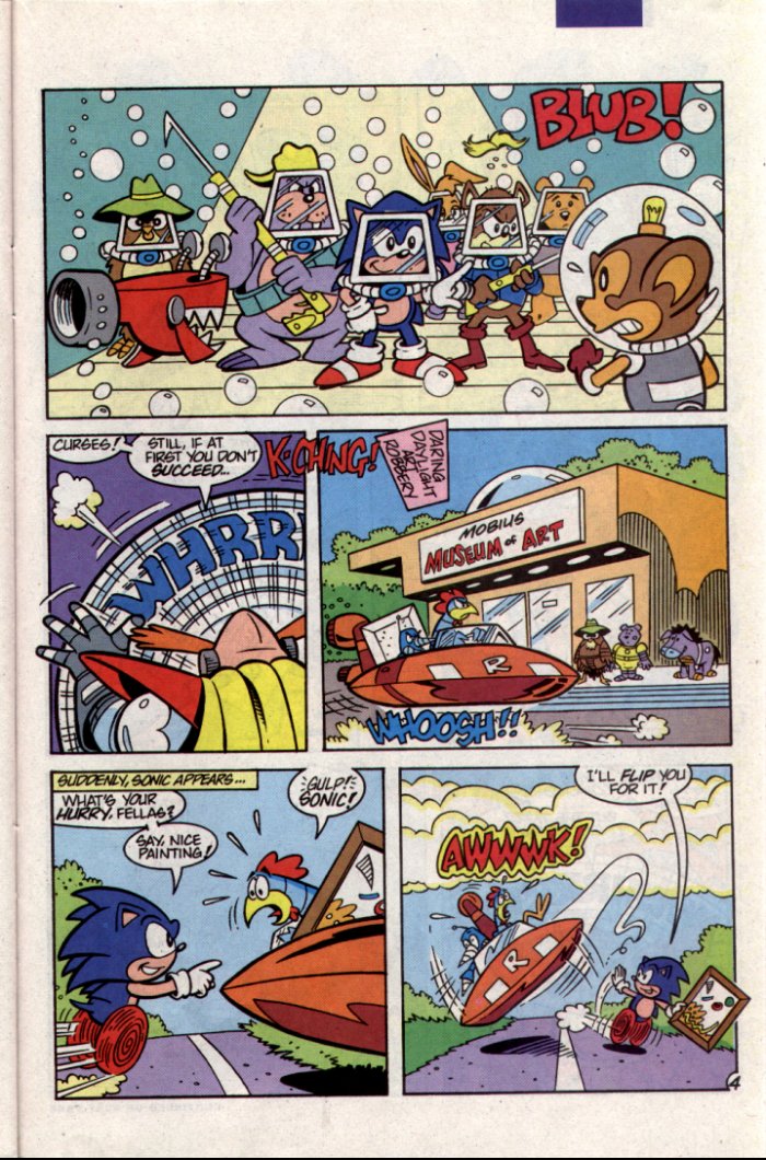 Read online Sonic The Hedgehog comic -  Issue #16 - 17