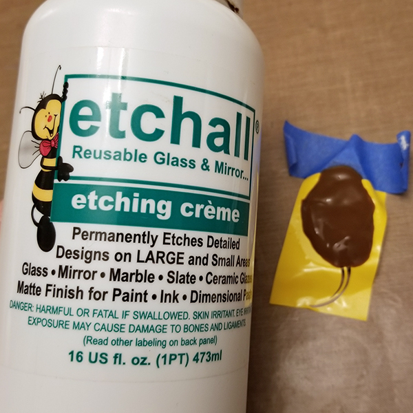 My Time To Play: Natural Stone etching with etchall® etching crème
