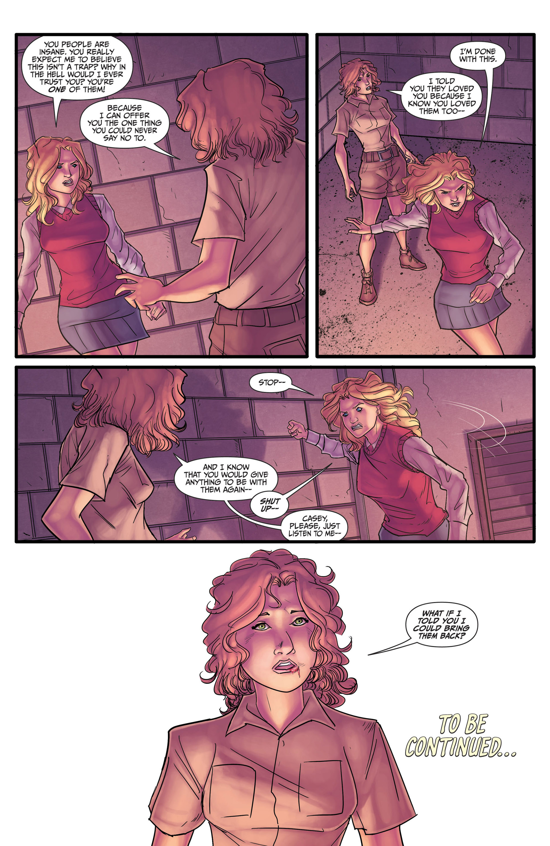 Read online Morning Glories comic -  Issue #12 - 28