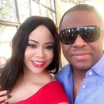 unnamed Femi Fani-Kayode's wife shares a cute selfie as they head out together