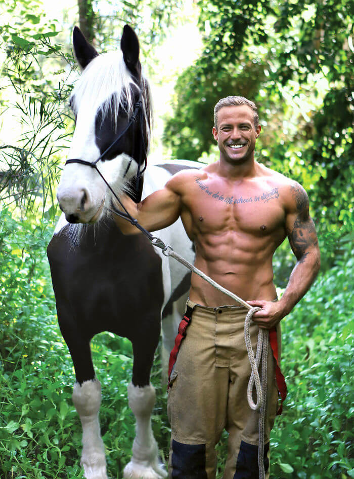 Adorably Hot Pictures Of Australian Firefighters Posing With Animals For 2020 Charity Calendar