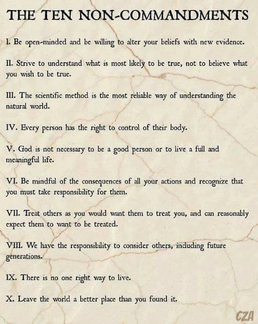 jobsanger: The 10 Non-Commandments