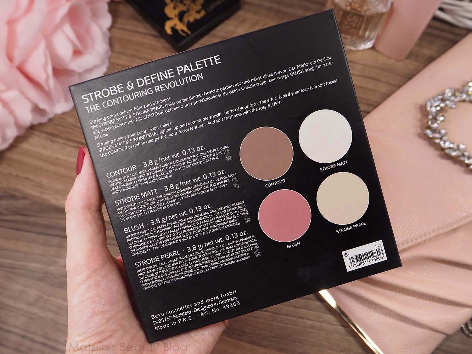 BeYu Strobe & Define Palette Mateja's Beauty Blog