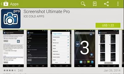 تحميل Screenshot Ultimate Pro لتصوير الشاشه بدون روت للجلكسي وجميع اجهزة الاندرويد تحميل Screenshot Ultimate Pro لتصوير الشاشه بدون روت للجلكسي وجميع اجهزة الاندرويد