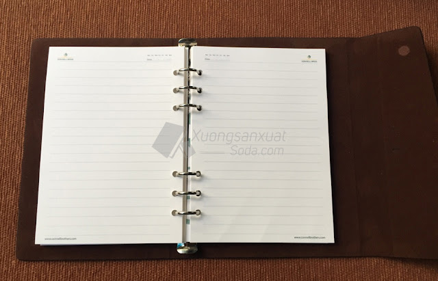 sản xuất sổ da sản xuất sổ da