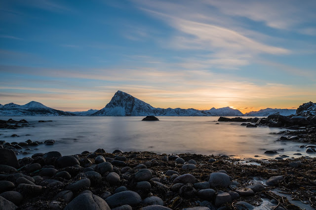 Norge Norwegen Norway 5 Marz 2019 Storsandnes Skagsanden