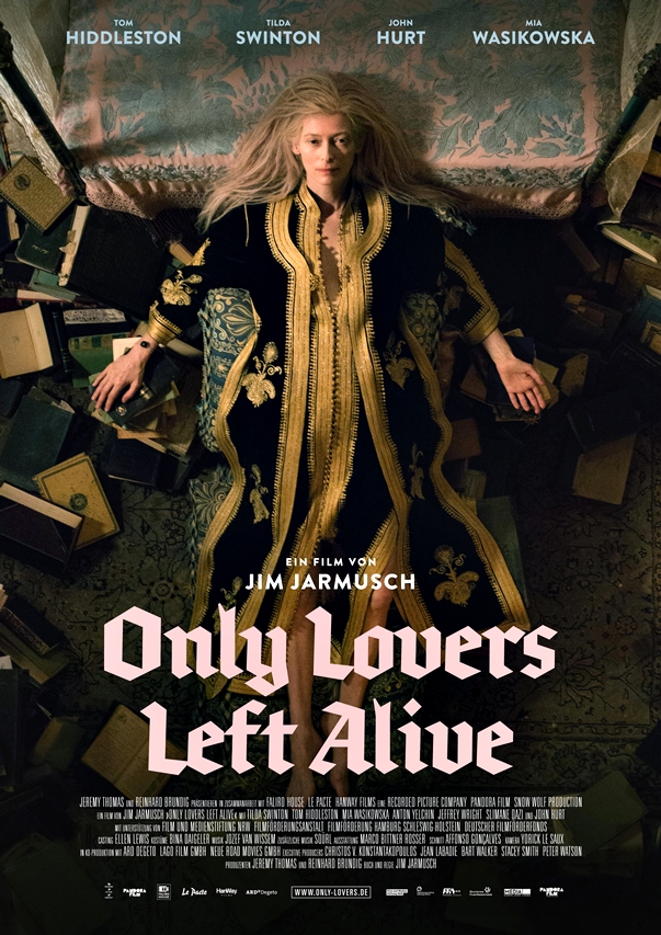 Póster de Only Lovers Left Alive, de Jim Jarmusch