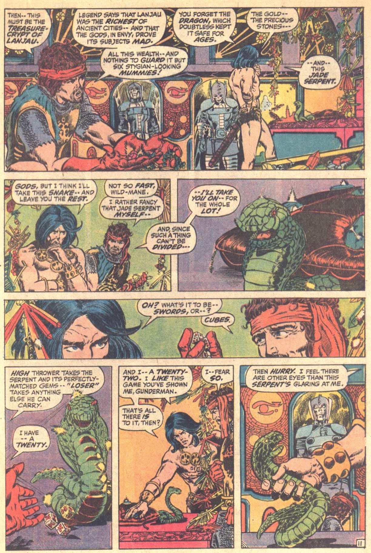 Read online Conan the Barbarian (1970) comic -  Issue #8 - 12