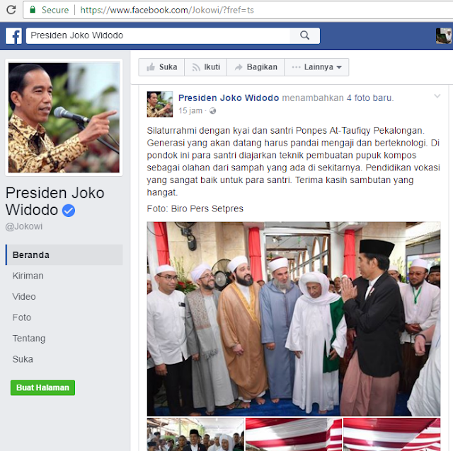 Berita Jokowi Diplintir, Habib Luthfi Keluarkan Klarifikasi Dan Tabayyun