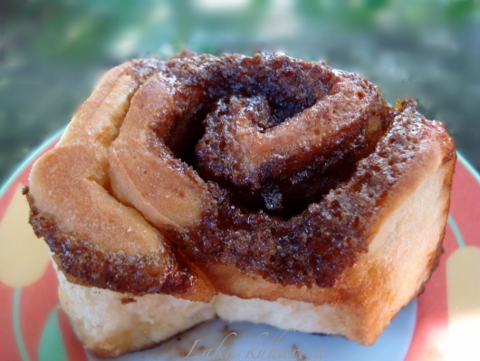 Rose dough cake: fluffy, soft dough cake with butter and brown sugar topping.