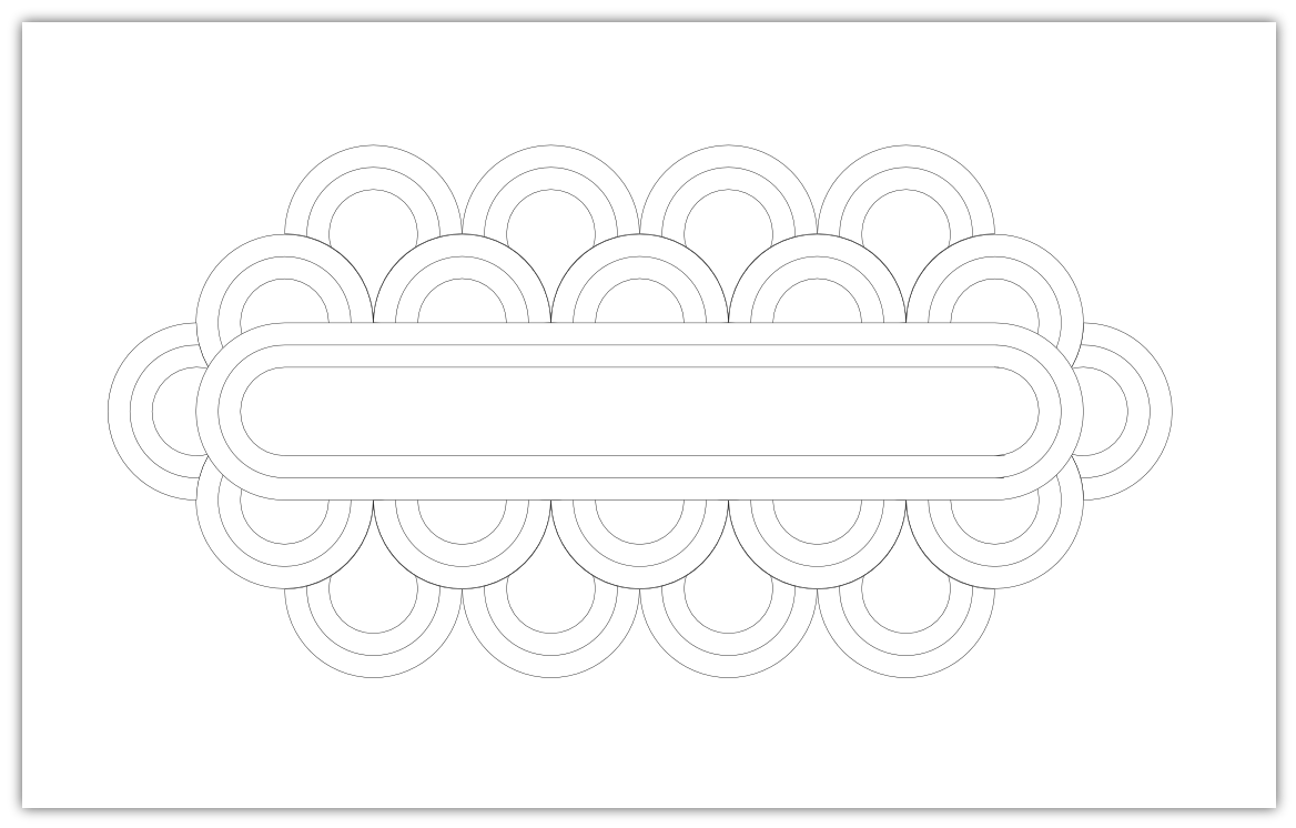 Imaginesque: Scale Pattern for Hand Embroidery