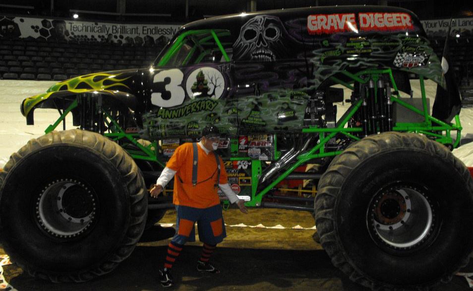 Gordo The Clown Monster Jam Pit Party