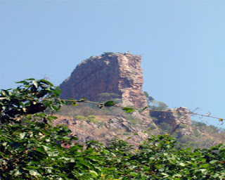 Piller, from which lord vishnu emerged to kill Hiranyakashipa, long view