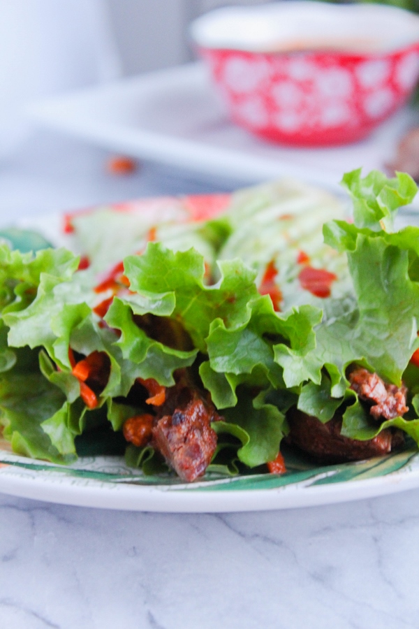 These Asian Steak Lettuce Wraps are such a great weeknight meal! Easy to make and loaded with flavor, they will quickly become a family favorite.