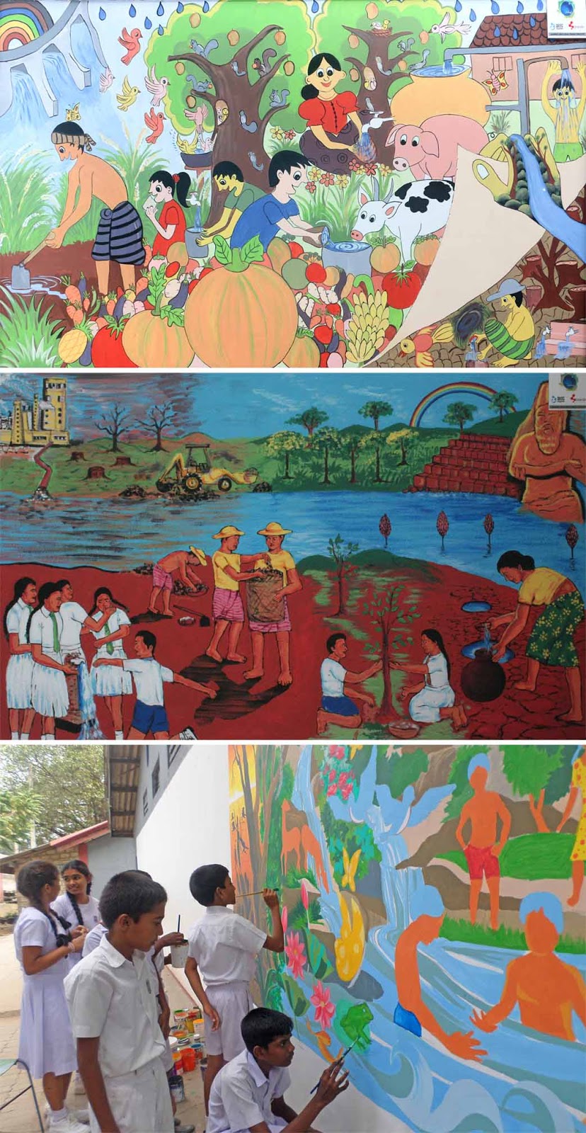 Brandix Children Around Sri Lanka Paint For Water In Brandix