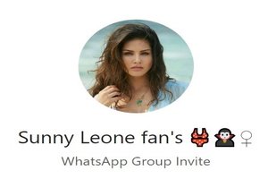 sunny leone whatsapp group
