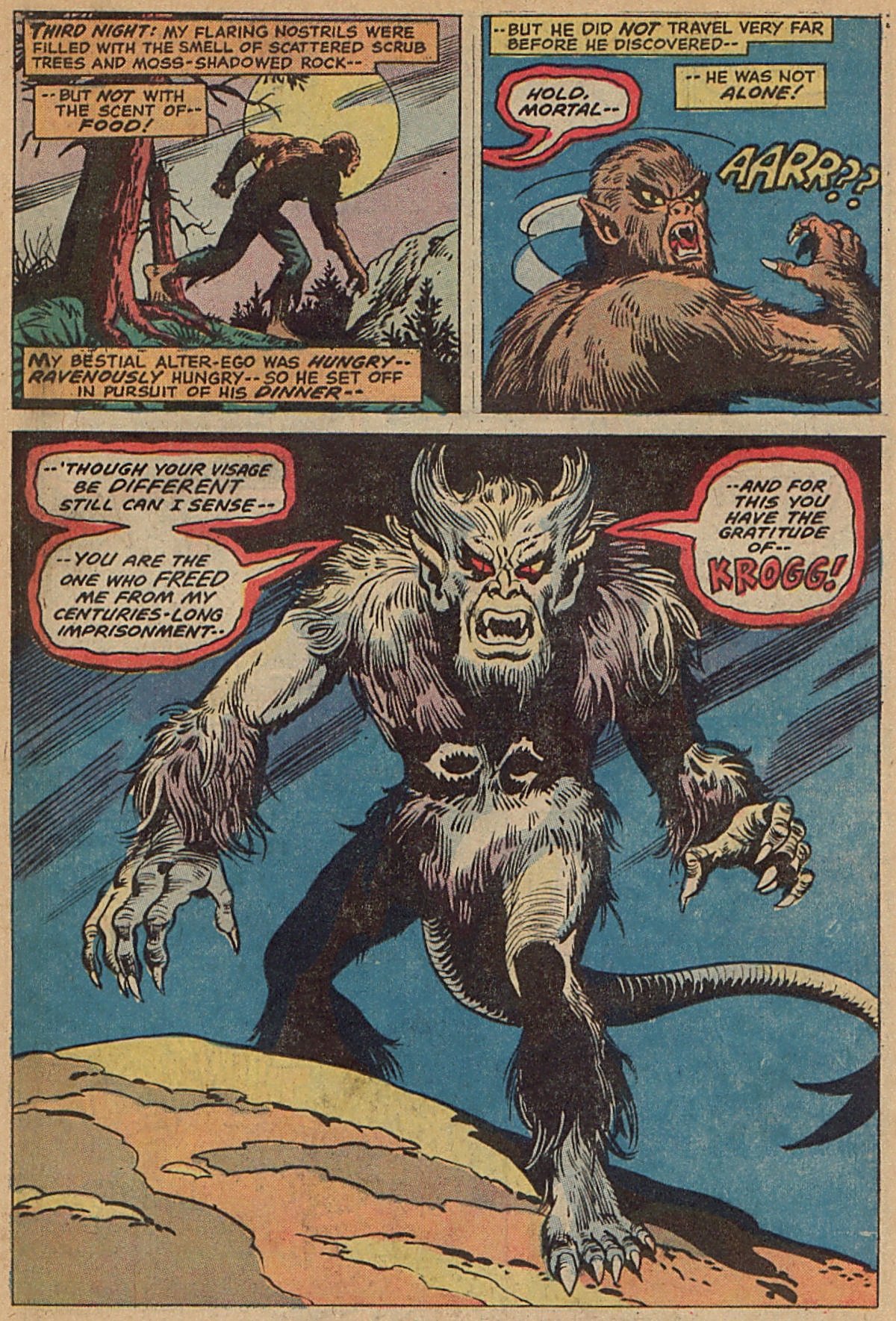 Read online Werewolf by Night (1972) comic -  Issue #8 - 13