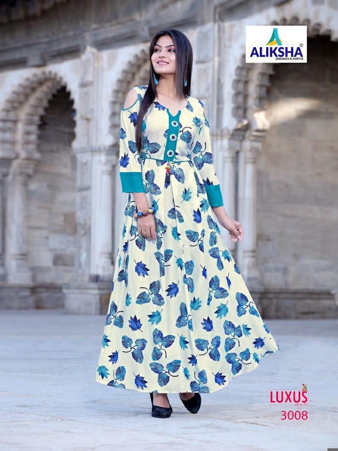 Aliksha luxus Party wear Gown Buy wholesale new design